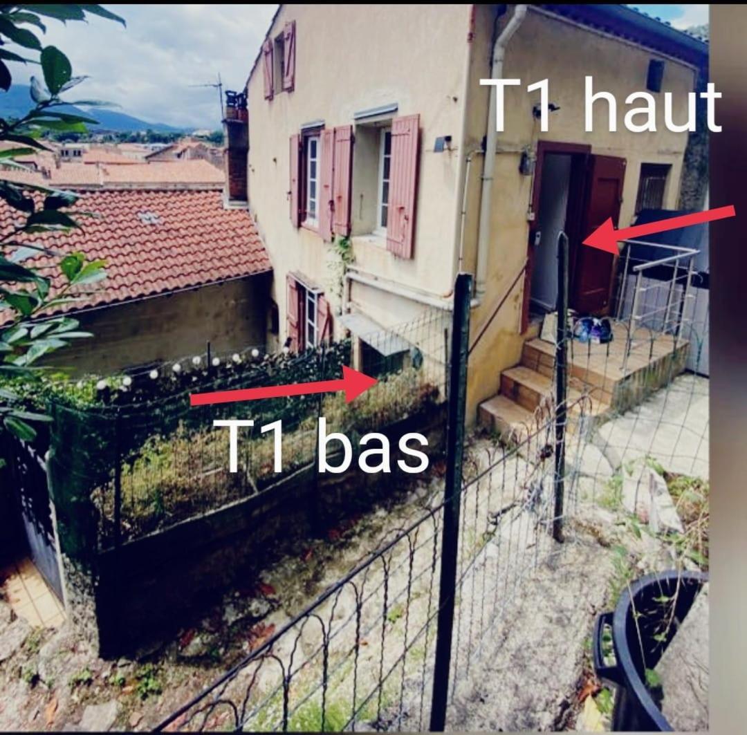 Hebergements Entiers Two Homes T1 Bas Or T1 Haut -Aux Terrasses Du Pech Foix Exteriör bild